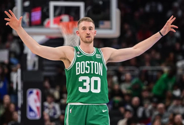 Los Celtics aseguran a Sam Hauser por 4 años más