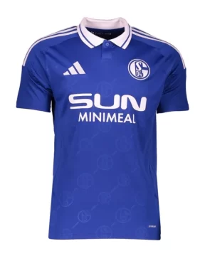 Las nuevas camisetas originales Adidas que utilizará Schalke 04 para la temporada 24/25