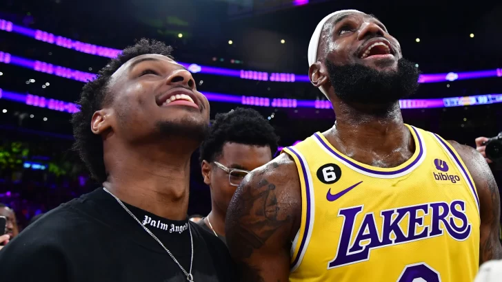 LeBron James y la situación “surrealista” con su  hijo en los Lakers