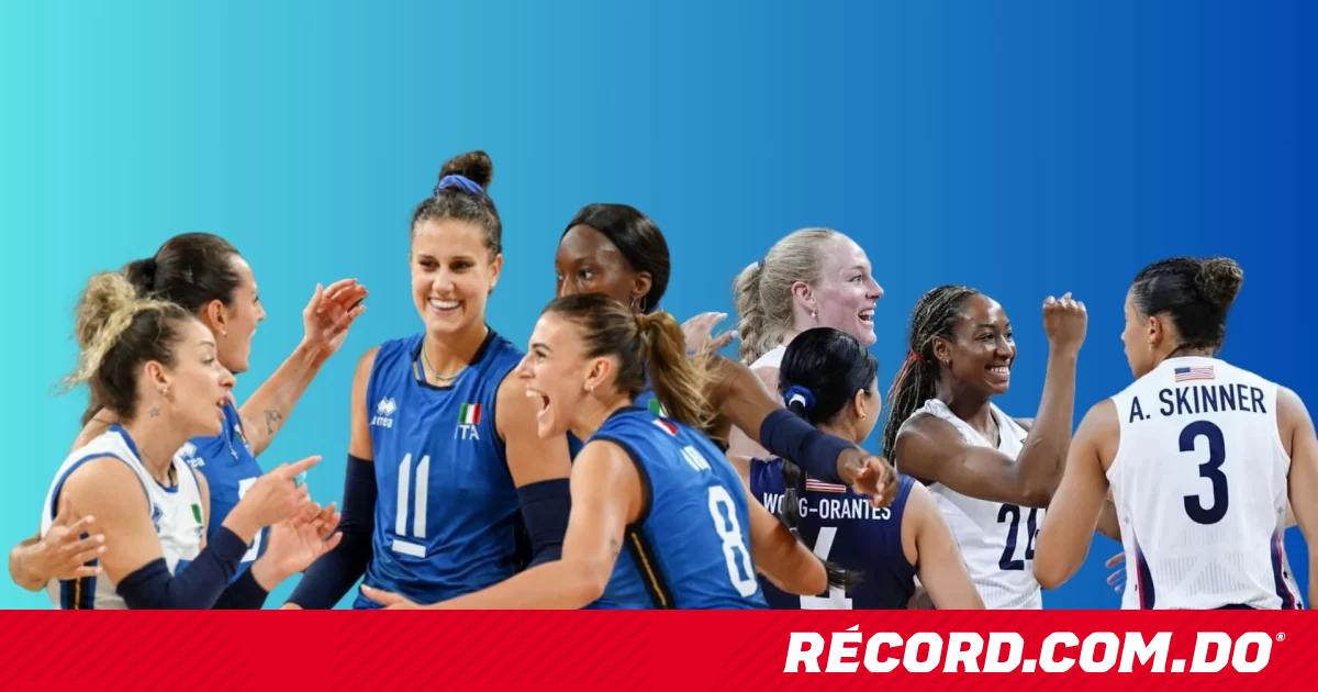 Italy and the United States will face each other for Olympic gold