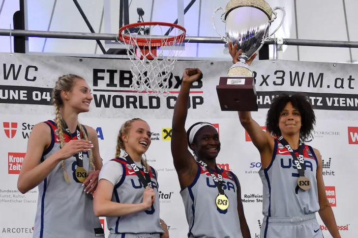 ¿Quiénes son las jugadores de Estados Unidos en Baloncesto 3×3 de Juegos Olímpicos?