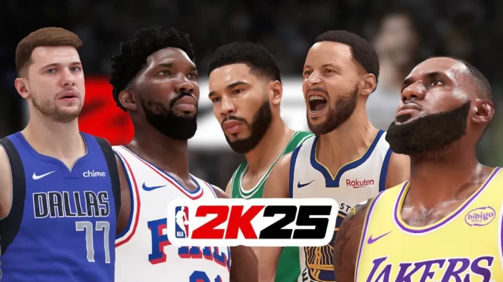 Los 10 mejores jugadores de NBA 2K25