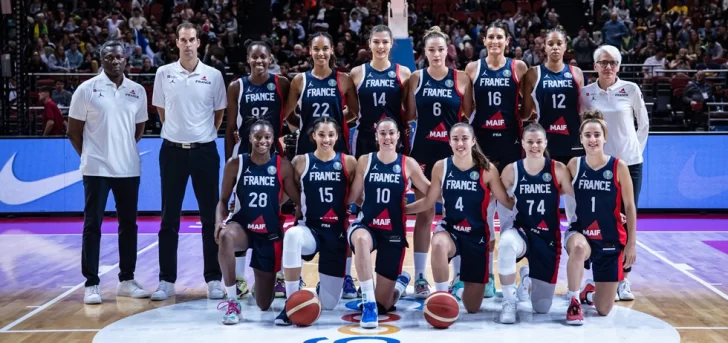 ¿Quiénes son las jugadoras de Francia en baloncesto femenino de Juegos Olímpicos?