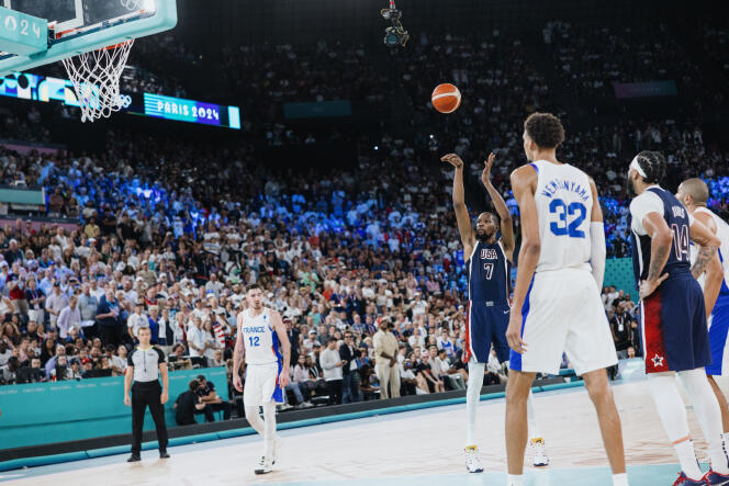 Team USA estableció récord de audiencia durante final de baloncesto París 2024