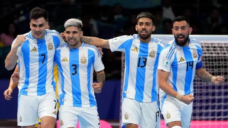 Argentina vs Francia Semifinal Mundial Futsal Uzbekistán 2024: horarios y donde ver el partido