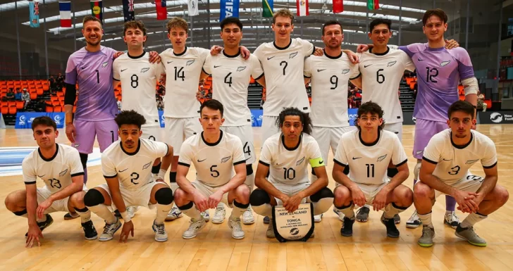 Nueva Zelanda Copa Mundial de Futsal de la FIFA Uzbekistán 2024: jugadores convocados, edades y equipos donde juegan