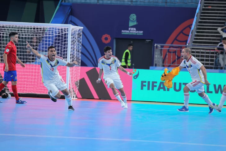 Ucrania vs Venezuela Cuartos de final Mundial Futsal Uzbekistán 2024: horarios y donde ver el partido