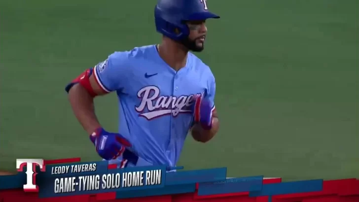 Leody Taveras brilla en el último acto de resiliencia de los Rangers de Texas