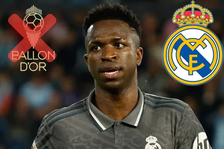 ¿Porqué Vinicius Jr. y los demás jugadores del Real Madrid no acudirán a la gala del Balón de Oro?