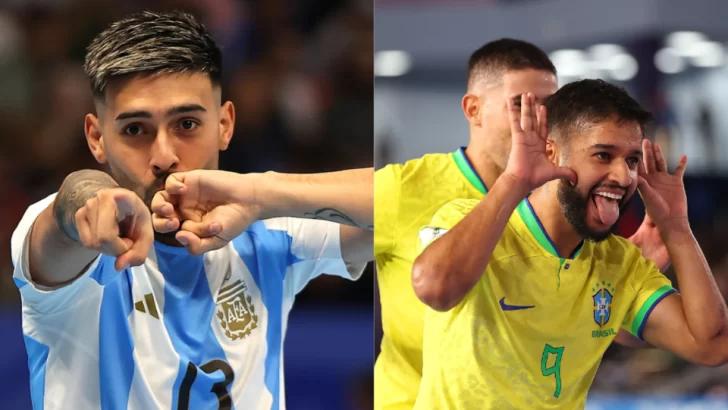 Historial Argentina vs Brasil en Futsal: Final Mundial Futsal Uzbekistán 2024