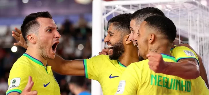 ¿Cuántas finales perdió Brasil en su historia de Mundial de Futsal?