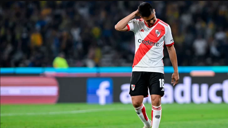 ¿Cuándo fue la última vez que Gonzalo Martínez jugó en River?