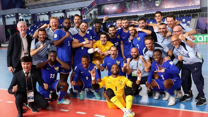 Estos son los mejores jugadores de Francia en el Mundial Futsal Uzbekistán 2024