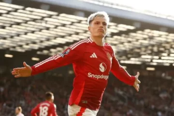 Garnacho resucita al Manchester United en Old Trafford