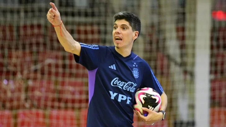 La historia completa del entrenador de Argentina Futsal: Matías Lucuix