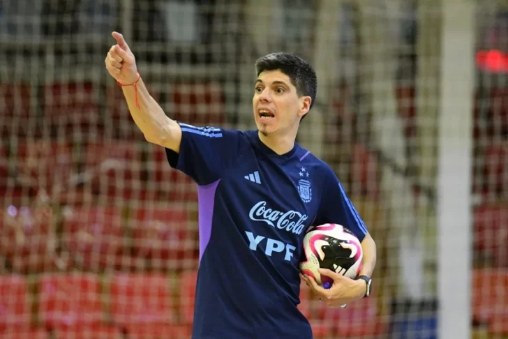 La historia completa del entrenador de Argentina Futsal: Matías Lucuix