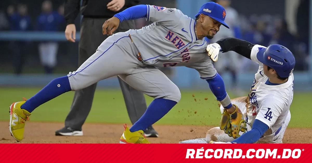 Dodgers vs. Mets Lindor cortó la increíble racha de 36 bases robadas