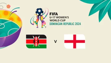 Kenia vs Inglaterra Copa Mundial Femenina Sub 17 República Dominicana 2024: Dónde y cómo ver el partido online y gratis