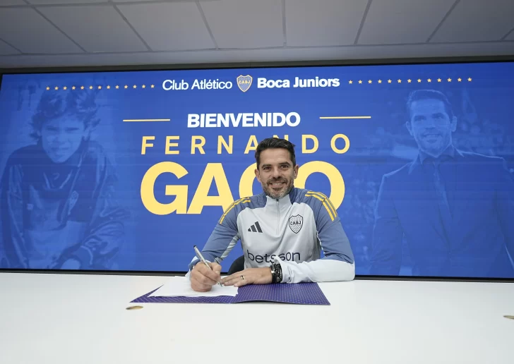 Fernando Gago vuelve a casa: presentado como nuevo técnico de Boca Juniors