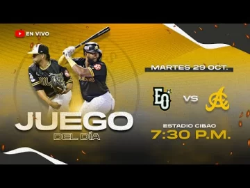 ESTRELLAS ORIENTALES VS ÁGUILAS CIBAEÑAS | SERIE REGULAR 2024-25