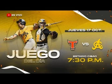 TOROS DEL ESTE VS ÁGUILAS CIBAEÑAS | SERIE REGULAR 2024-25