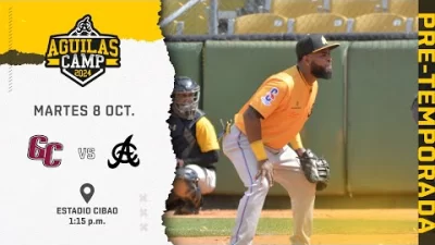  PRETEMPORADA 2024: GIGANTES DEL CIBAO VS ÁGUILAS CIBAEÑAS | 8 DE OCT. 