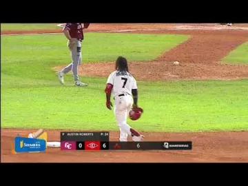 Jean Segura continúa el ataque rojo en el Quisqueya 🦁👏🏻