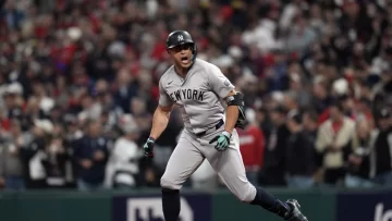 Giancarlo Stanton a un paso de romper el récord de jonrones en playoffs de los Yankees