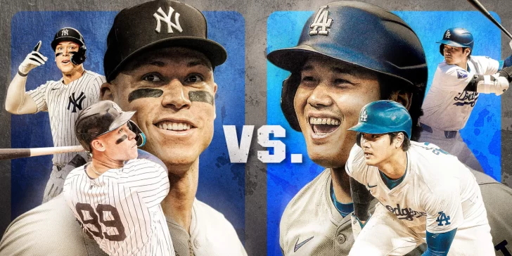 La guerra estelar entre los Dodgers de Ohtani y los Yankees de Judge