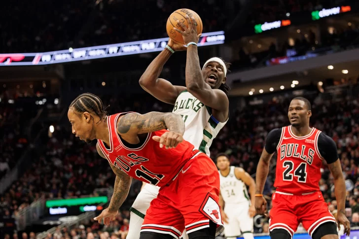 Chicago Bulls enfrenta a Milwaukee Bucks con una baja clave en su equipo