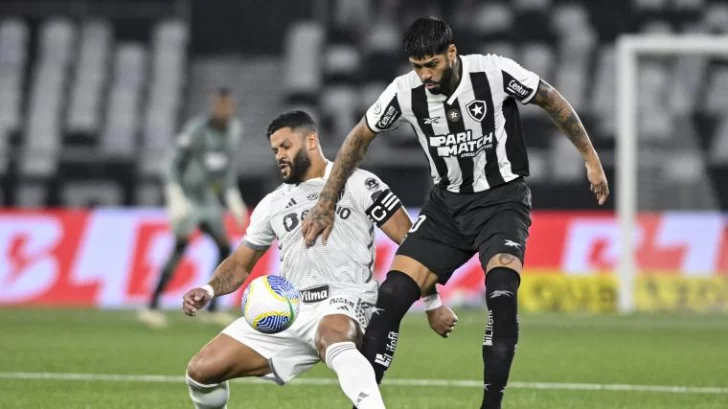 ¿Cómo está el historial entre Atlético Mineiro y Botafogo?