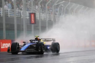 Accidente bajo la lluvia en San Pablo: Franco Colapinto aspira a competir en la carrera principal