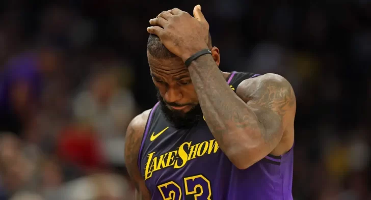 El declive de LeBron James es el peor escenario para los Lakers