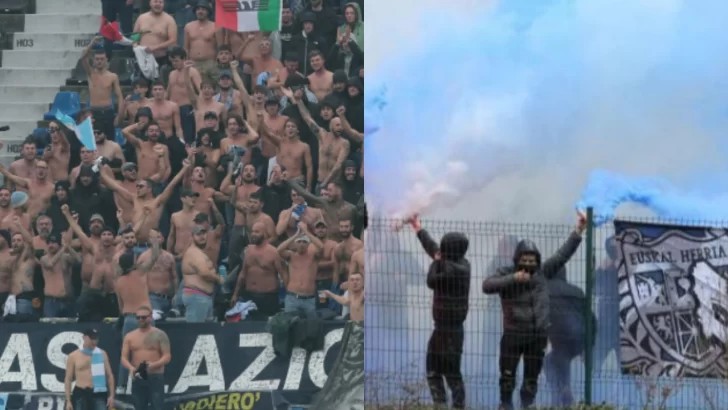 ¿Qué ocurrió entre los aficionados de Lazio y Real Sociedad en Roma?