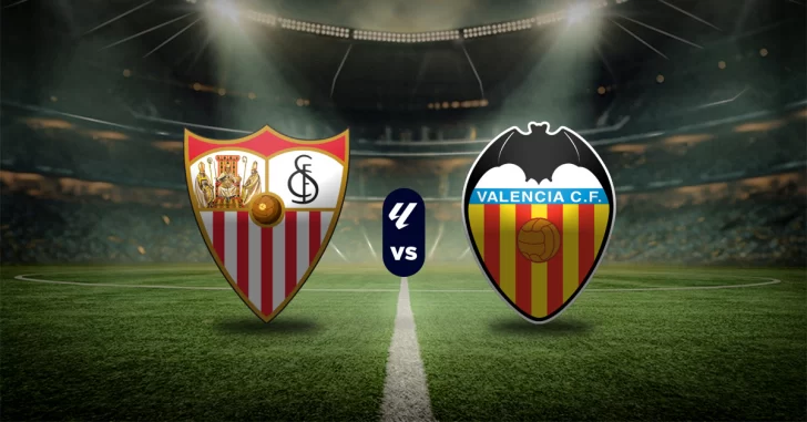 ¿Cómo está el historial entre el Sevilla y el Valencia?