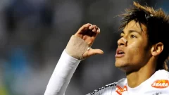 ¿Cuántos goles marcó Neymar Jr. en Santos durante su primer etapa?