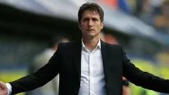 ¿Cuándo debuta Guillermo Barros Schelotto en Vélez?