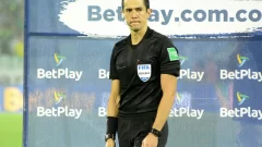 ¿Quién es el arbitro designado para el partido de Independiente Medellín vs Atlético Nacional?