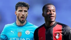 Las importantes bajas del Manchester City y Bournemouth para la jornada 38