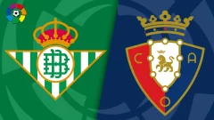 Las bajas confirmadas del Real Betis y Osasuna