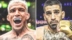 Topuria y Oliveira cara a cara en el pesaje ceremonial: “Prepárense para una de las mejores actuaciones de la historia”