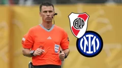 ¿Quién es el árbitro encargado de dirigir River Plate vs Inter de Milán?