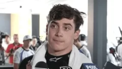 Colapinto, entre la frustración y el aprendizaje: “Fue una carrera caótica, pero hay que mirar hacia adelante”