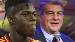 ¿Qué dijo Joan Laporta del posible fichaje de Nico Williams al Barcelona?