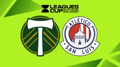 Alineaciones Portland – Atlético San Luis por Leagues Cup 2025