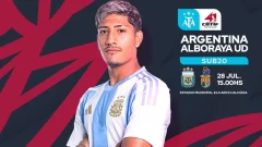 ¿A qué hora y dónde ver EN VIVO ONLINE y GRATIS Argentina Sub 20 vs. Alboraya UD?