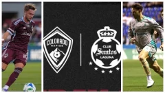Las alineaciones confirmadas de Santos Laguna y Colorado Rapids en la fecha 1 de Leagues Cup