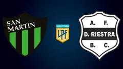San Martín de San Juan – Deportivo Riestra: Alineaciones y datos que necesitas saber