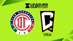 ¿Dónde ver EN VIVO ONLINE y GRATIS Toluca – Columbus Crew por Leagues Cup 2025?
