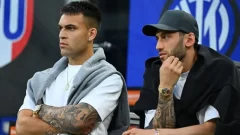 Estalla la interna en el Inter: Calhanoglu cruzó fuerte a Lautaro y la crisis se profundiza